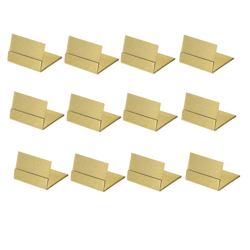 Table Number Gold - Suportes para números de mesa dourados,