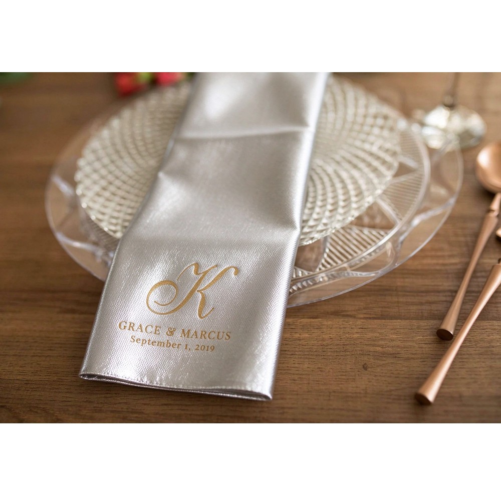 Table Number Gold - 100 unidades de guardanapos de cocktail