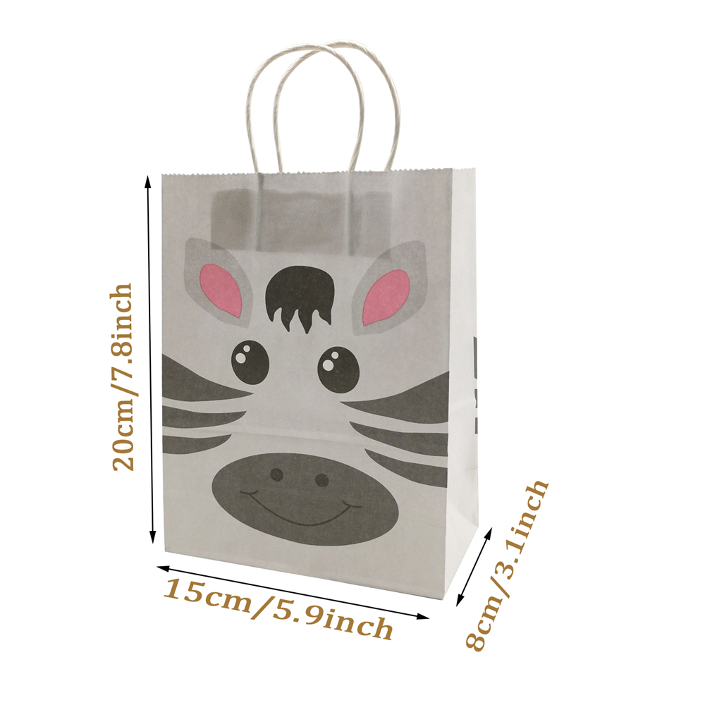 1 Pacote de Sacolas de Papel c - Wedding Zoo avaliação e preço