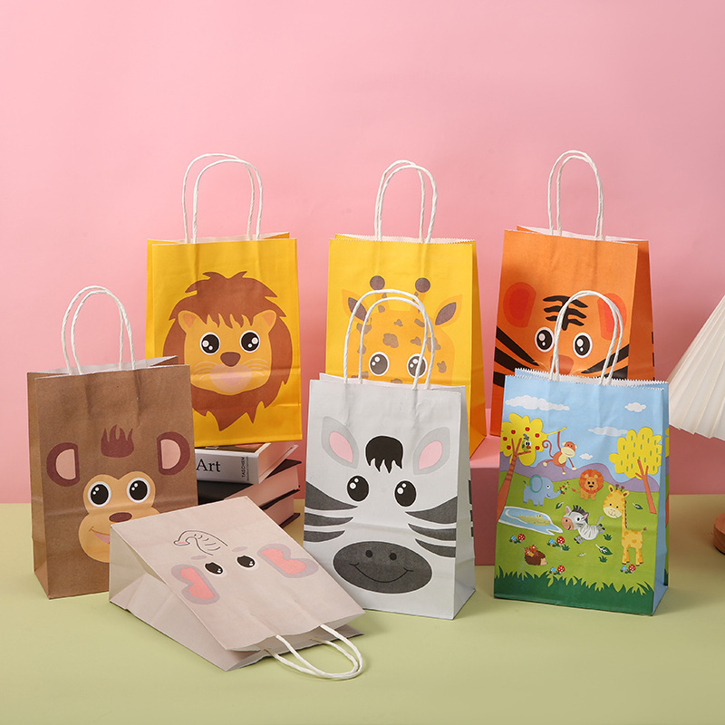 7 pçs bonito dos desenhos anim - Wedding Zoo avaliação e preço