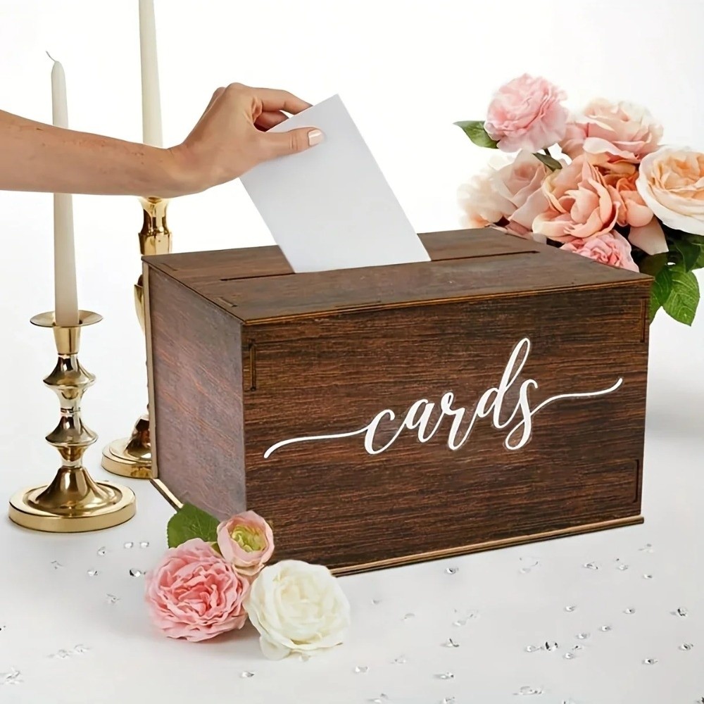 Nova Caixa de Cartões de Casam - Wedding Card Box avaliação e preço