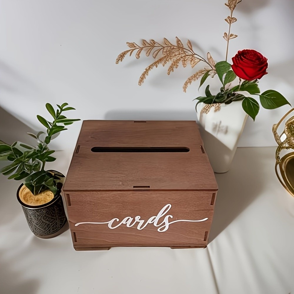 Nova Caixa de Cartões de Casam - Wedding Card Box avaliação e preço