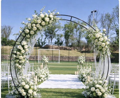 Suporte de arco de casamento d - Wedding Decor Supply Store avaliação e preço