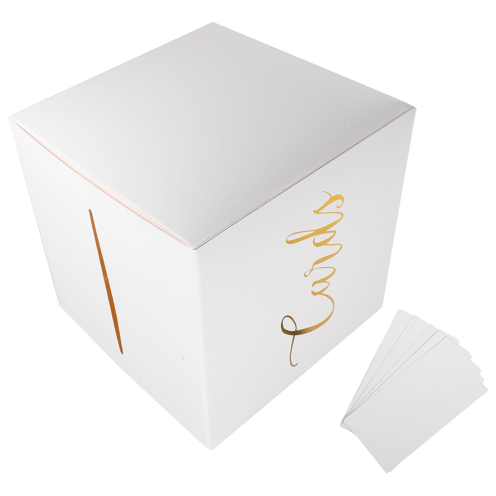 1 conjunto de caixas para cart - Wedding Card Box avaliação e preço