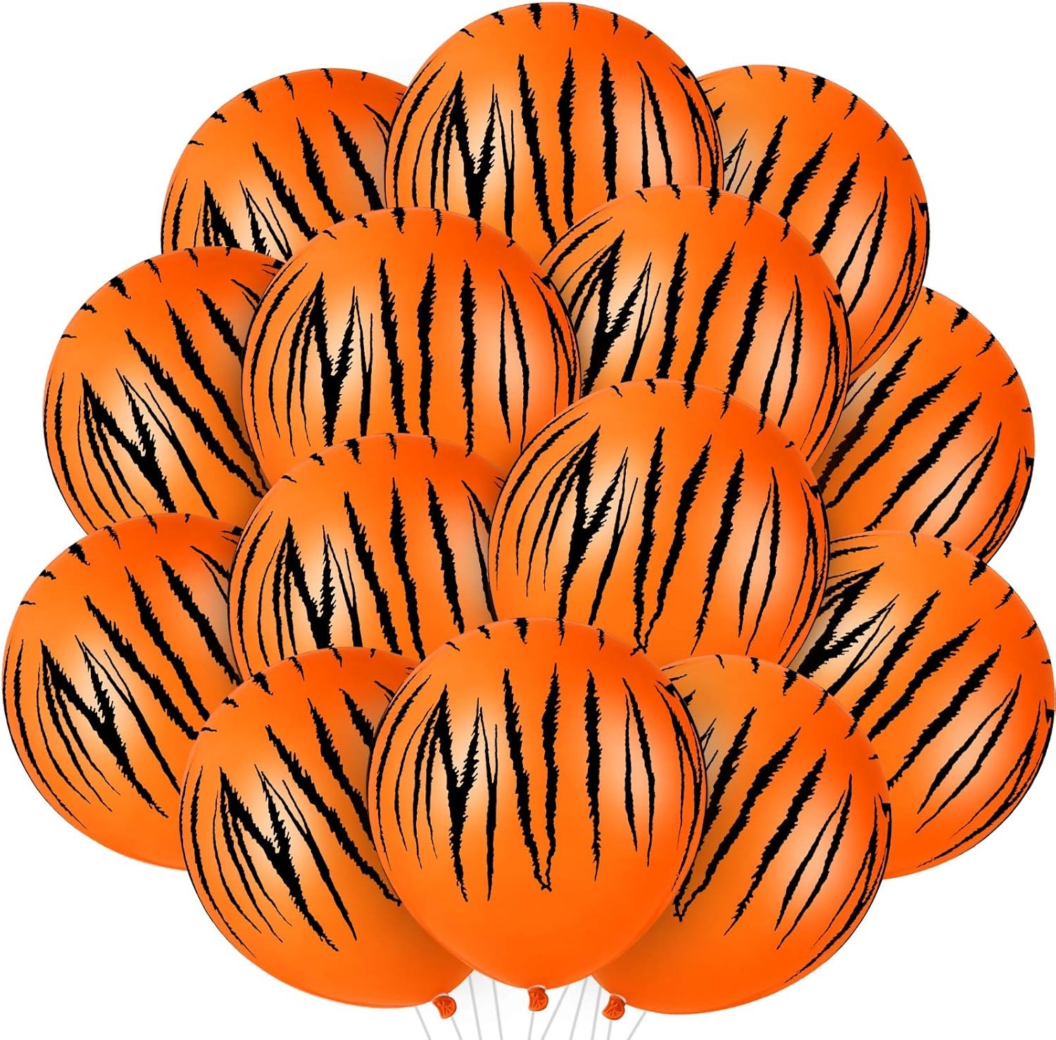 Tiger Print Stripes Balloons,  - Wedding Zoo avaliação e preço