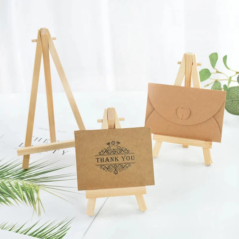 10 pçs de madeira mini cavalet - Table Number Gold avaliação e preço